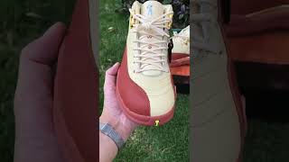 DV1758-108 Eastside Golf x Air Jordan 12 Muslin/Black-Burnt Sunrise 2022 Shoes
