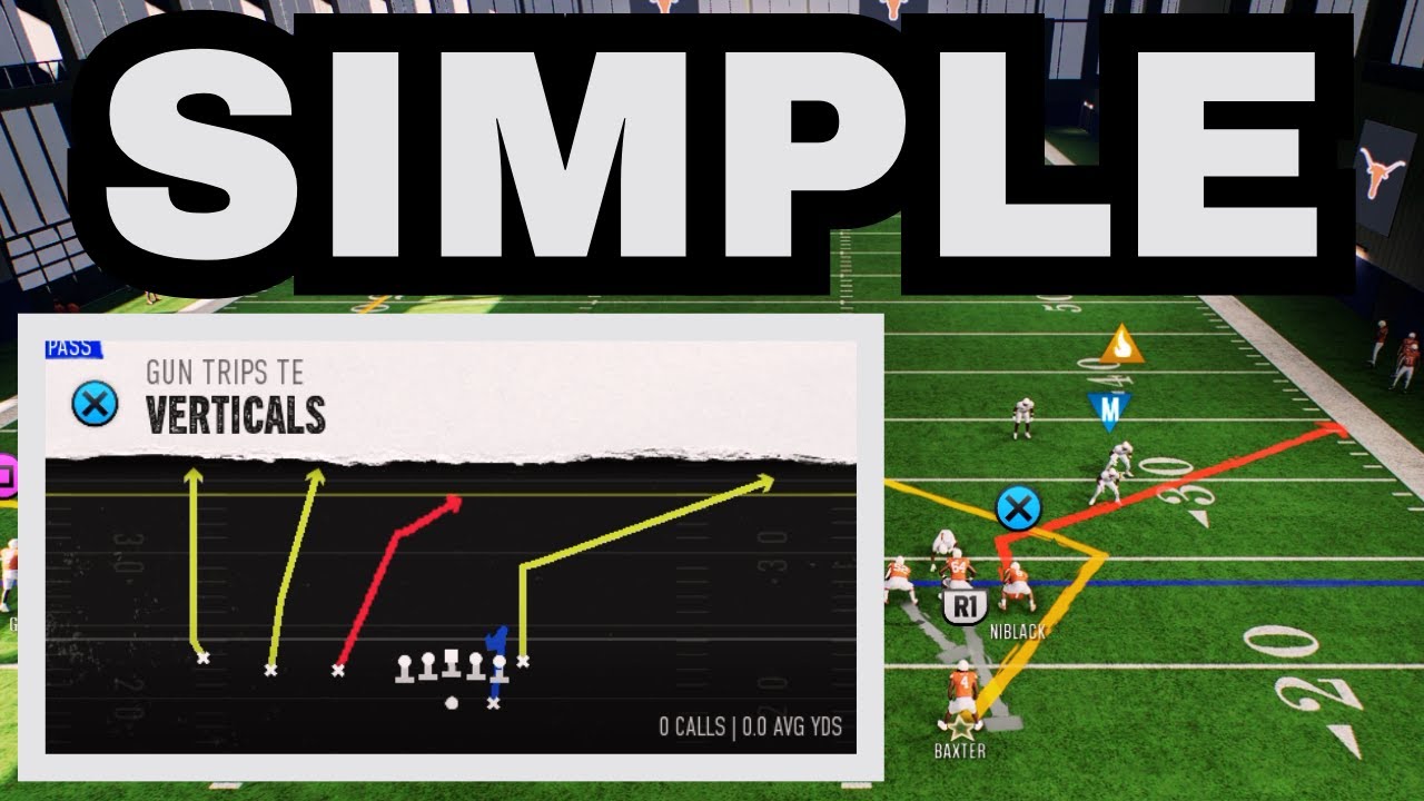 This Is The EASIEST Offense In College Football 25 - YouTube