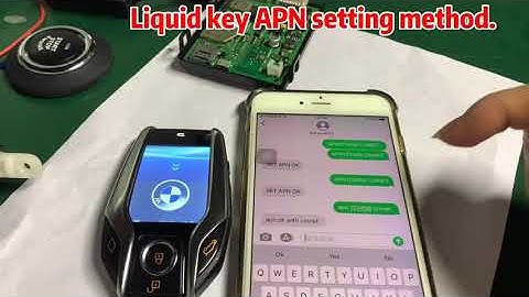 Cardot tells you how to set liquid crystal key APN to access local net.
