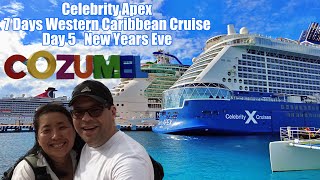 Cozumel with Playa Mia Snorkeling, Celebrity APEX, 7 Days Western Caribbean Cruise, New Years Eve
