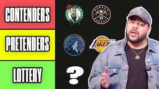 Ranking Every NBA Team In A Tier List!