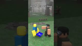 When l build AFK Base in 99 Nights in the Forest ☠️