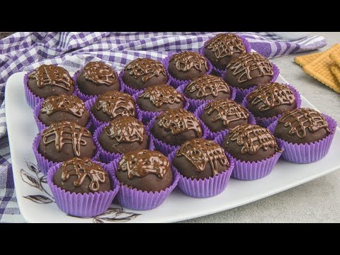 video Cookie truffles ready in no time without cooking , Worldwide Recipes Cookie truffles ready in no time without cooking