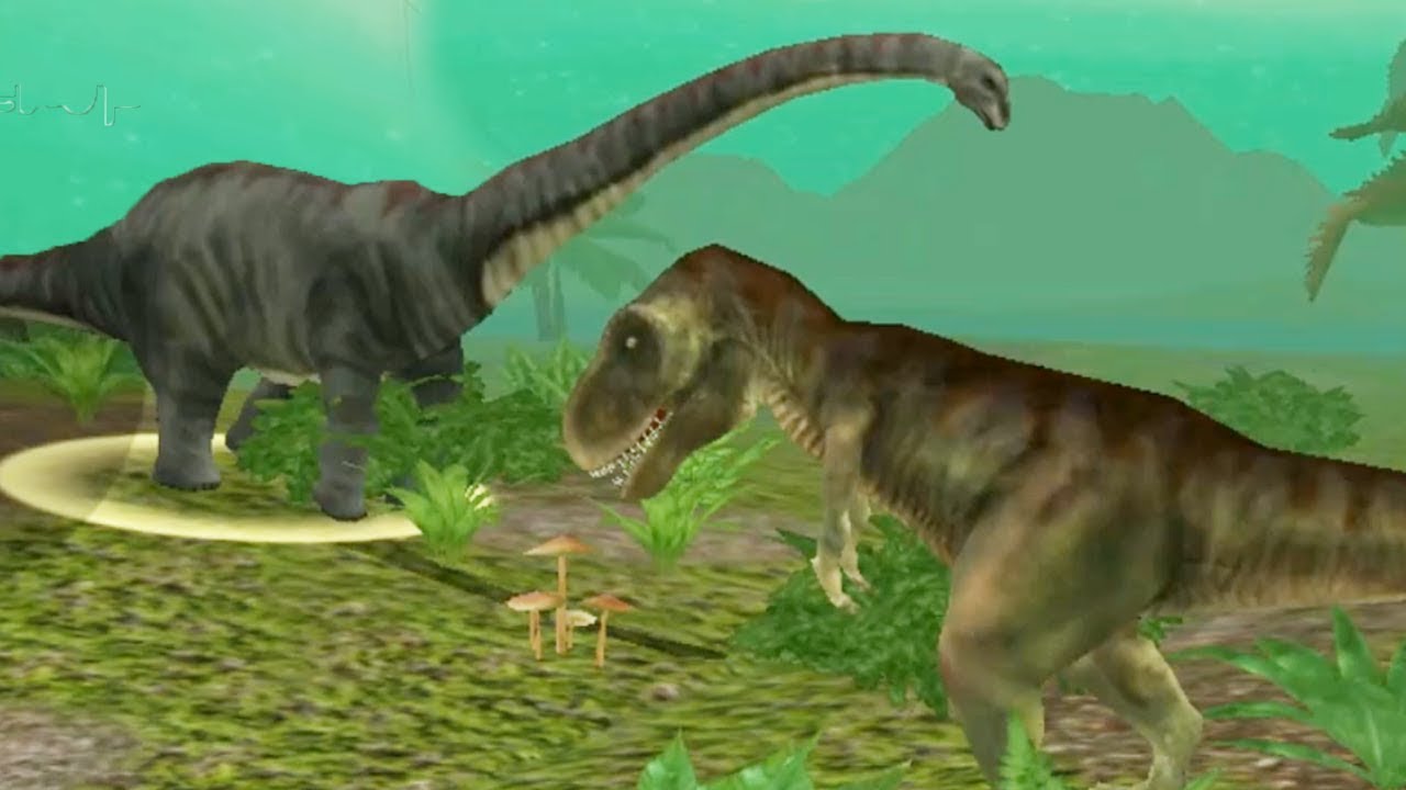 СИМУЛЯТОР ДИНОЗАВРА #4 ДИНОЗАВР На ОХОТЕ - YouTube