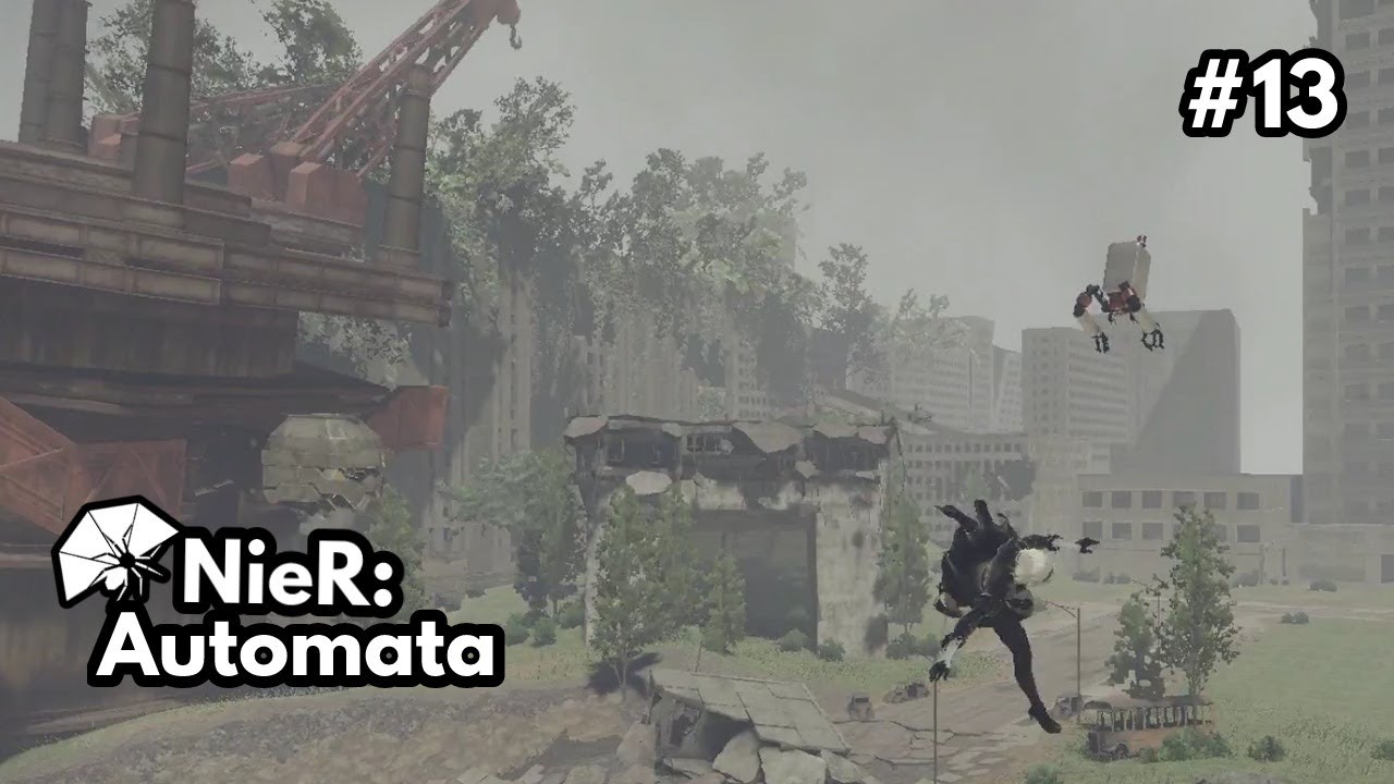 الحلقة 13 من مسلسل الكبير اوي 3 تختيم NieR: Automata –الحلقة 13 - مشاكل المقاومة