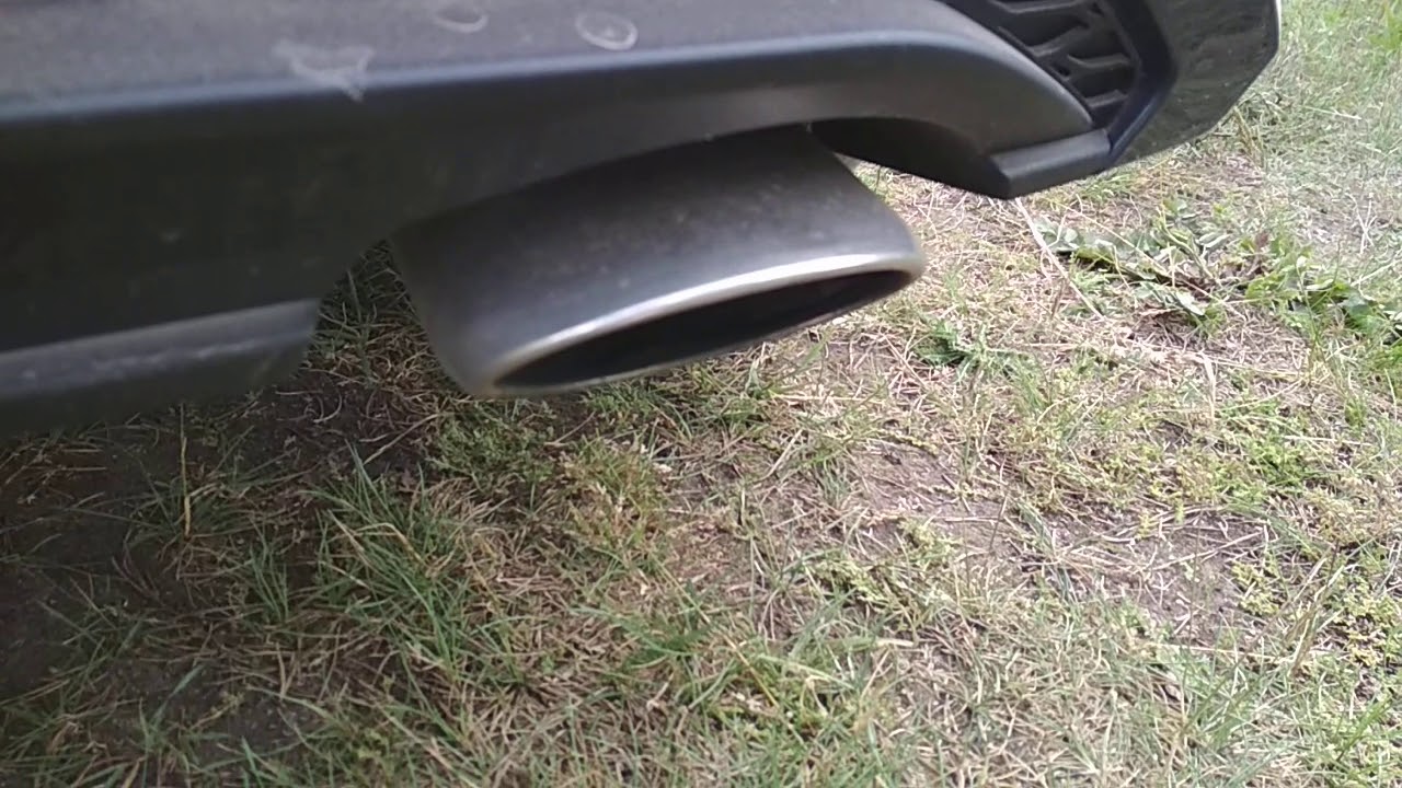 KIA Ceed CD, тарахтит глушитель - YouTube