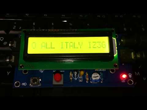 Test -  Morse Code Reader / CW reader TS CW01
