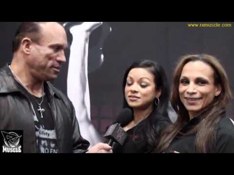 Ms Olympias Adela Garcia and Sonia Gonzalez at the GNC Booth!.flv