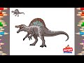 How to Draw Spinosaurus | Dinosaur Drawing Tutorial