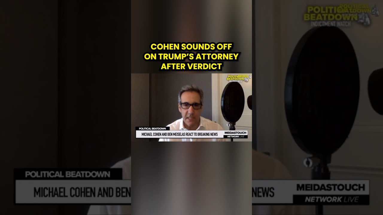 Michael Cohen CRUSHES Trump’s Lawyer After Verdict