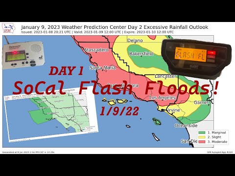 [EAS #55-67] Beyond SoCal - Day 1 - EAS alert compilation from 1/9/2023 ...