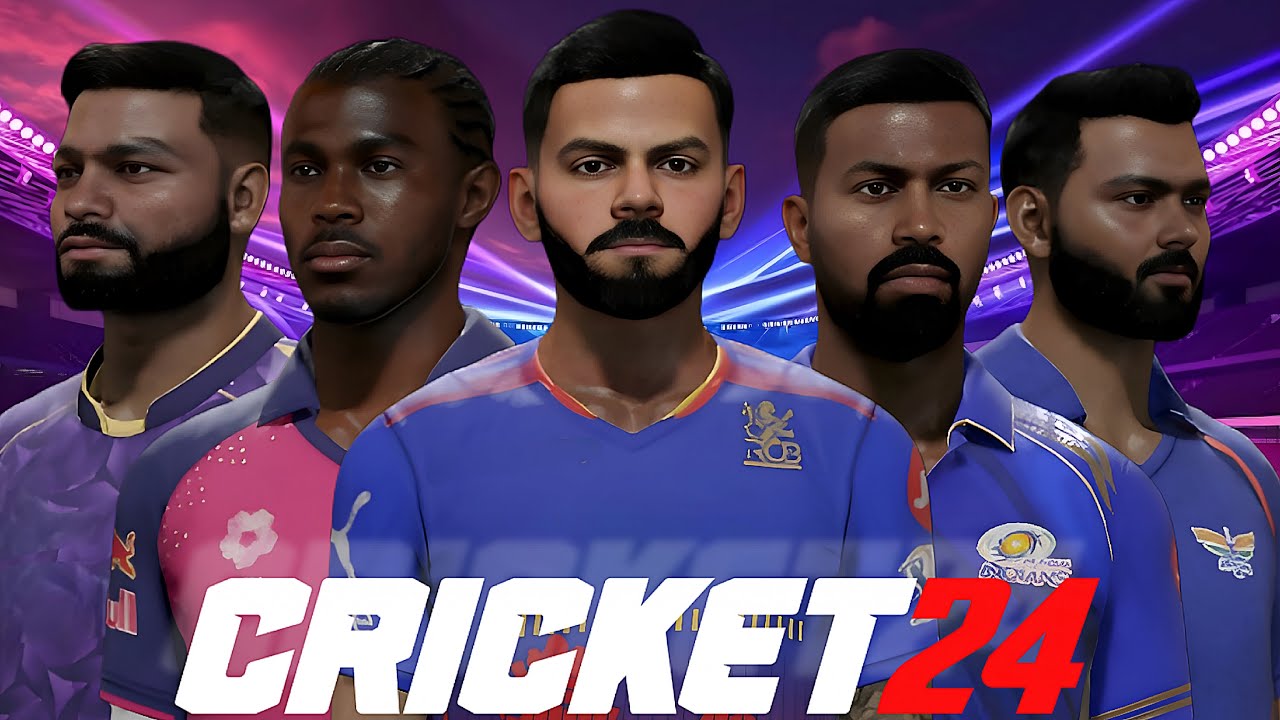 IPL LIVE Now in Cricket 24 – Ferocious Hitting & Last-Ball Standoff!