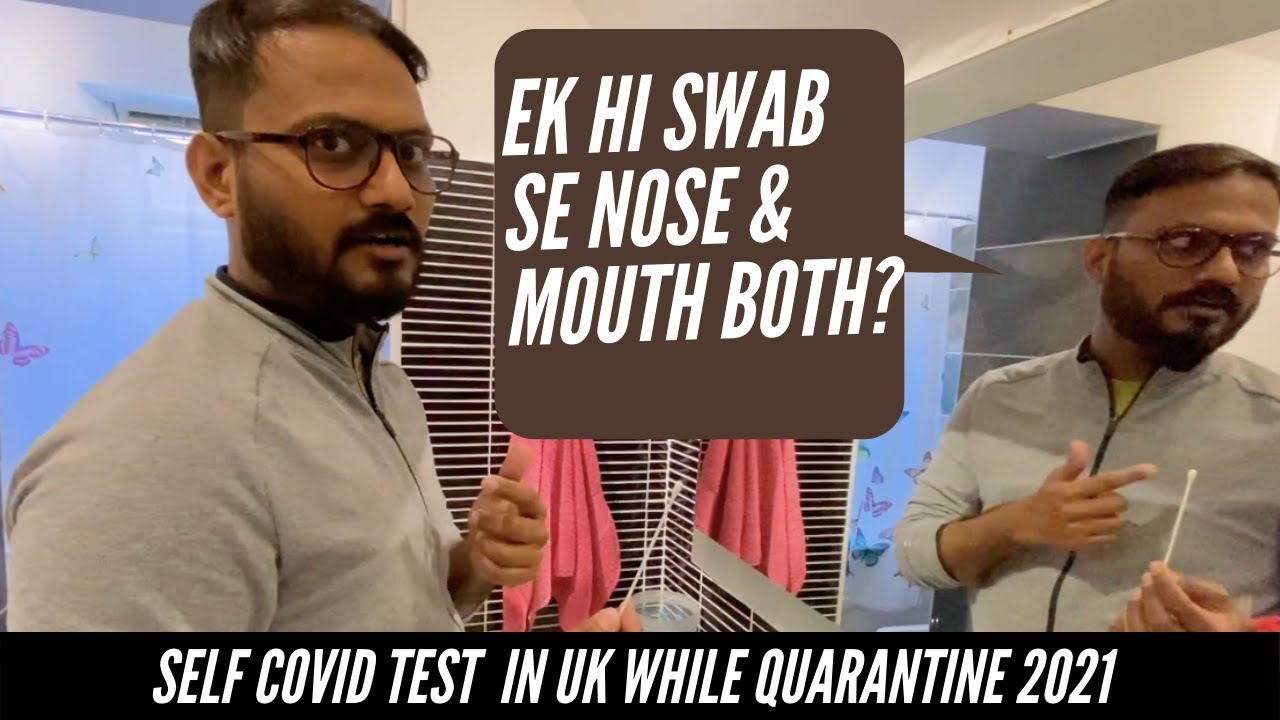 How to do self coronavirus test in uk while quarantine 2021 | Step by Step Guide | Student life UK