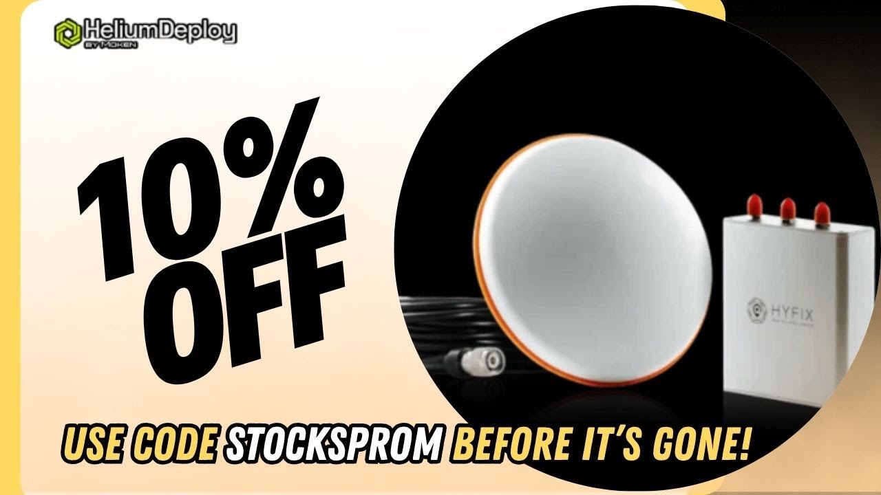 🔥 Helium Discount Code 2025 | Save 10% OFF Your Entire Purchase with STOCKSPROM! 🛒