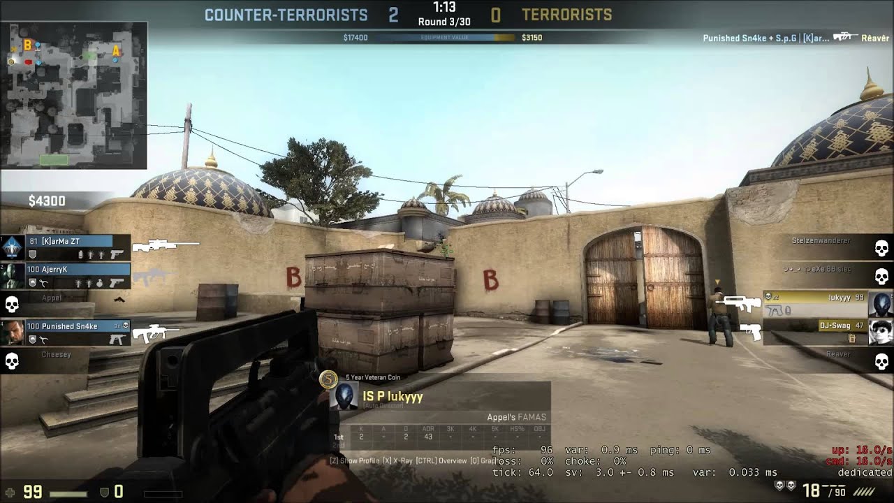 CS GO Ace with ISP-Clan