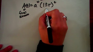 4.1 Exponential Functions - Growth and Decay