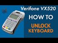 Vx520 : How To: Unlock / Lock the keyboard