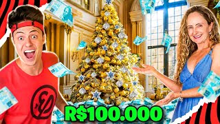 COMPREI A ÁRVOR DE NATAL MAIS CARA DE TODOS OS TEMPOS!!! (R$ 1.000.000)