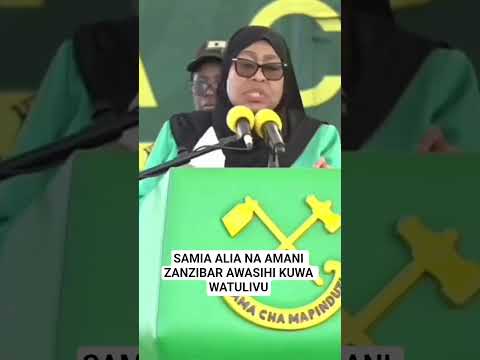 Zanzibarchimbukolanini Awaliliawawewatulivu Samianahisto Badongomanzito Uchaguzibilachadema