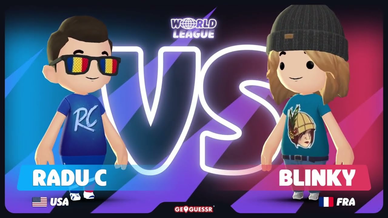 GeoGuessr World League: Week 7 - Radu C v. Blinky