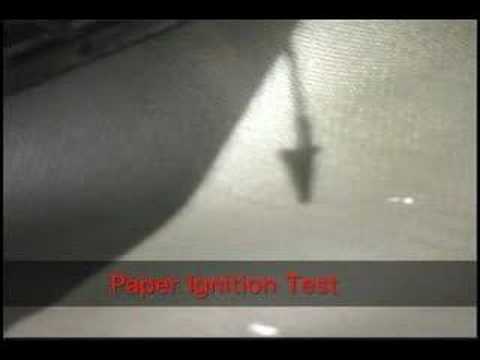 A Comparative Fire Test - FM Global - Welding Safety Practices - video from Auburn Manufacturing