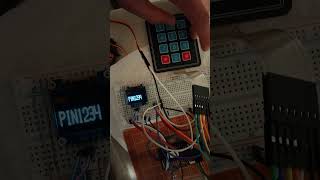 safe lock with ssd1306