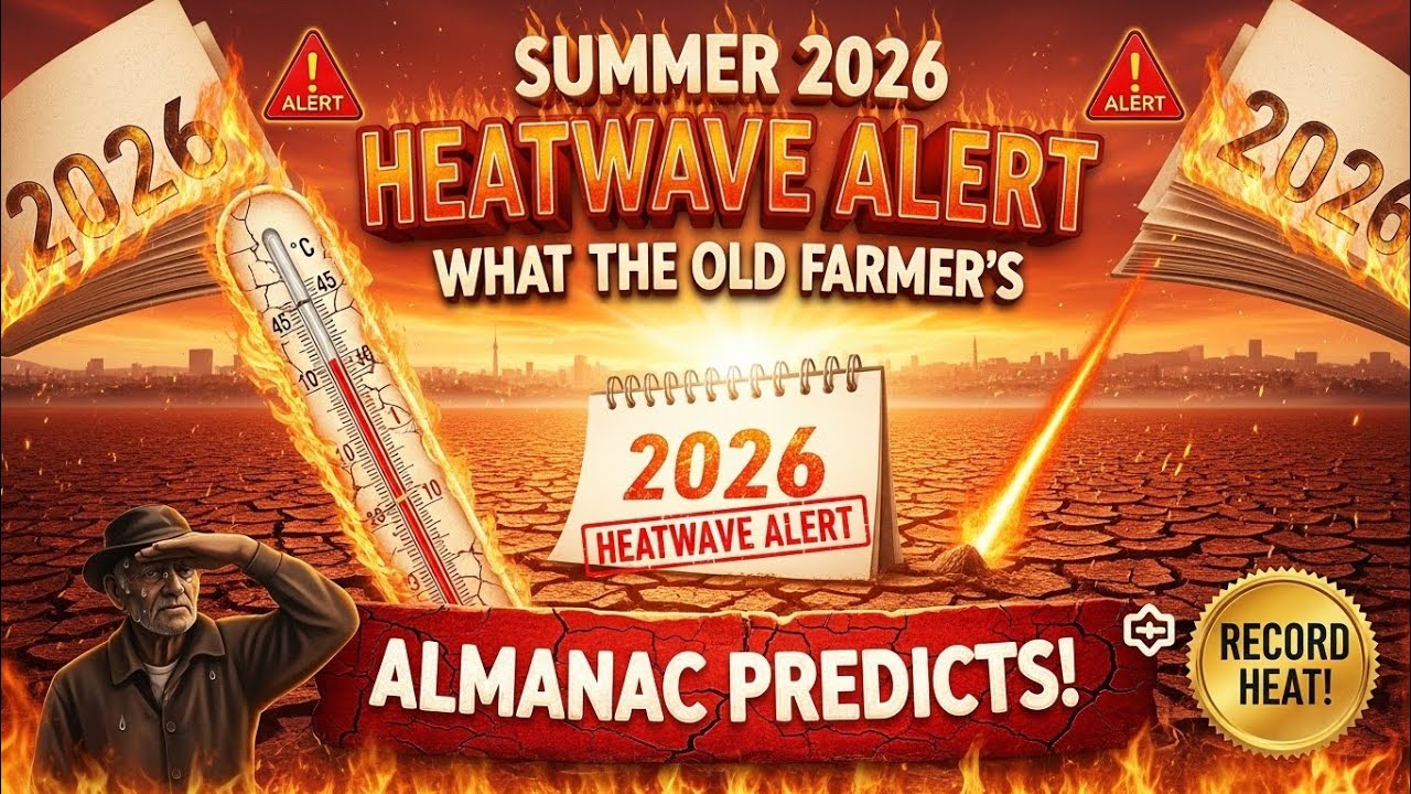 Предупреждение о сильной жаре летом 2026 года: что предсказывает «Альманах старого фермера»!