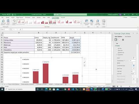 Video: Kā izveidot krājumu sarakstu programmā Excel (ar attēliem)