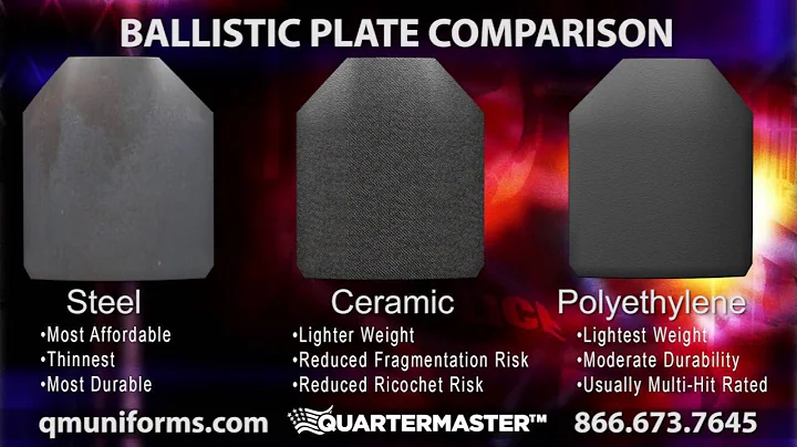 Ballistic Plates Comparison: Steel vs Ceramic vs Polyethylene