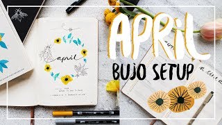 PLAN WITH ME | April 2018 Bullet Journal Setup | Inspired by Rupi Kaur