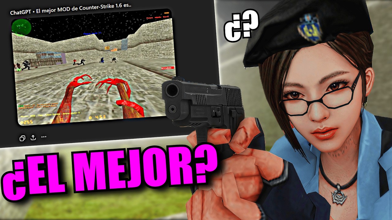 CHATGPT выбрал ЛУЧШИЕ МОДЫ для Counter-Strike 1.6... и они потрясающие!