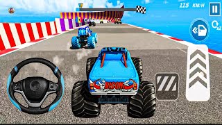 Monster Truck Mega Ramp Extreme Racing - Truck Stunts Driving #512 - Android Gameplay screenshot 2