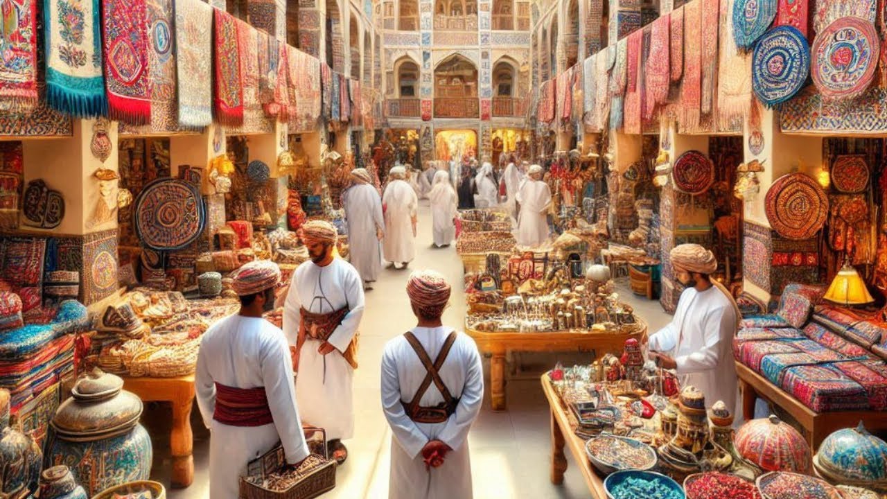 😳Exploring Muttrah Souq (bazar): Muttrah souq Oman is a hidden Gem