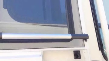 HOW TO INSTALL CAMCO RV SCREEN DOOR CROSS BAR HANDLE