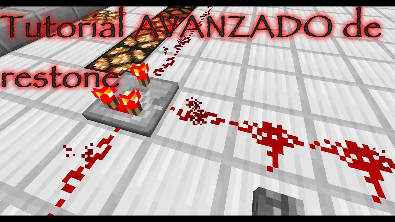 Redstone teorico: Tutorial AVANZADO de redstone - Minecraft - YouTube