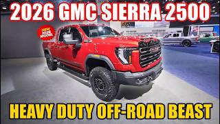 2026 GMC Sierra 2500 AT4X AEV Edition, The Best Factory Off Road Style And Fully Off Road Capable!