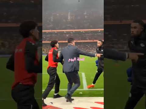 اللقطة التي لم يشاهدها احد حرب على الفوطة و ييقى السؤال علاش نهائي المغرب السنغال 