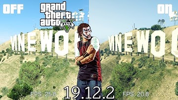 AMD Radeon Software Adrenaline 2020 Edition 19.12.2 Radeon Boost (ON / OFF)