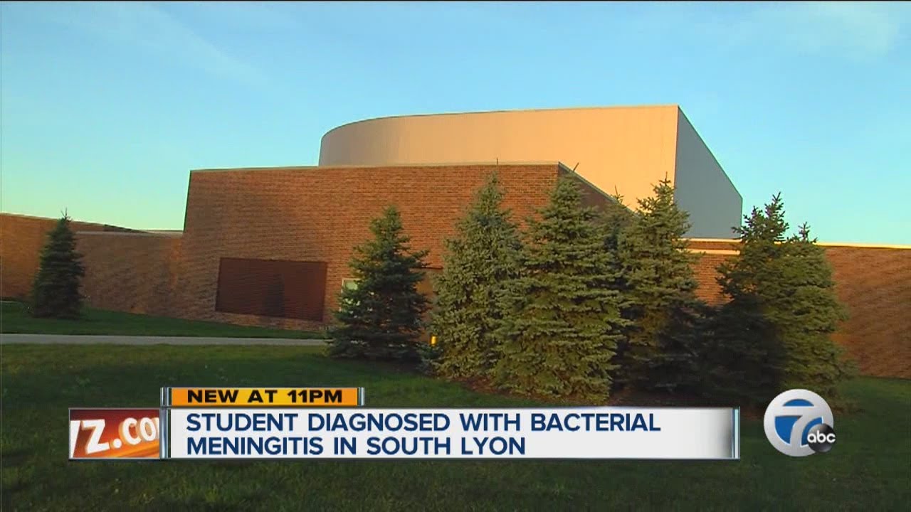 Student diagnosed with bacterial meningitis in South Lyon