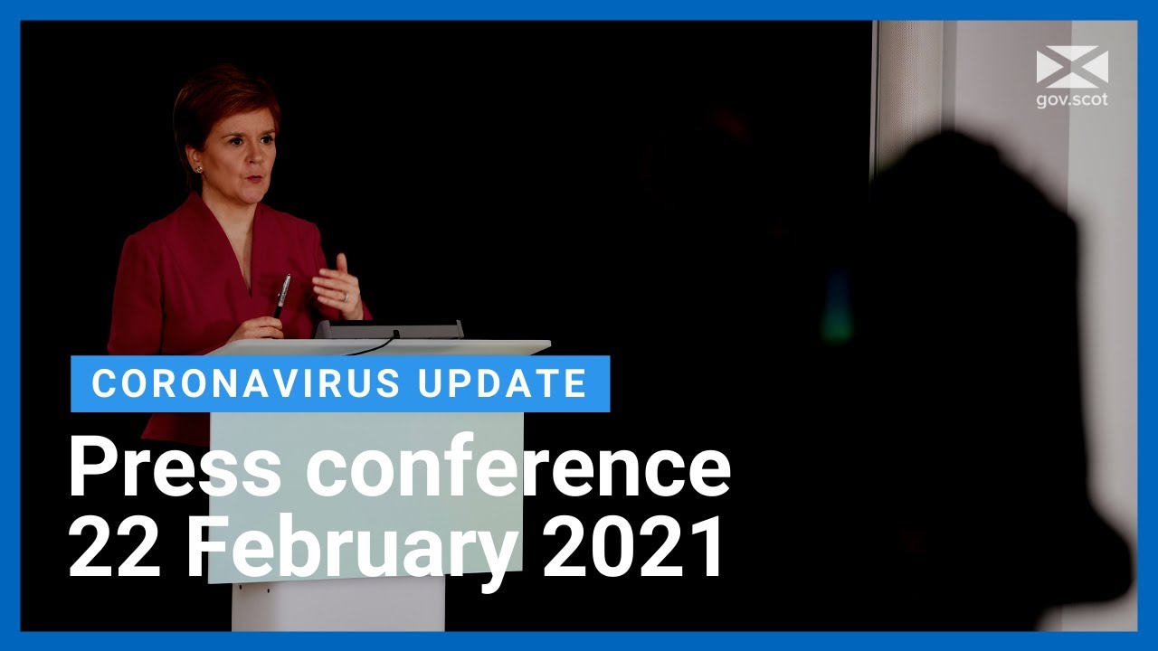 Coronavirus update from the First Minister: 22 February 2021