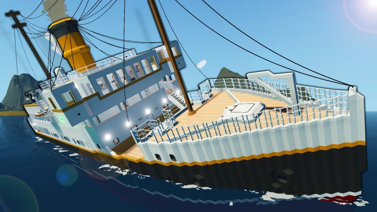 Spycakes I Capsized Our New Tour Ship Stormworks Multiplayer Roleplay Youtube