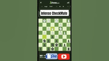 IntenseCheckMate #chess #chesscom #chessgame #chessmaster #chesstricks #chessopenings #chesstactics