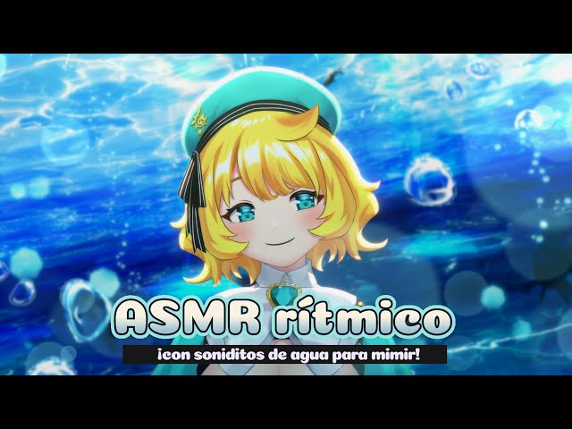 【ASMR rítmico】 Relájate con frescos soniditos de agua 🧊💦 【Sunny Suuris】