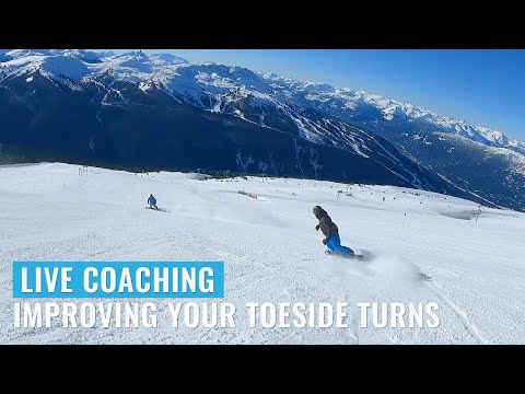 Live Coaching: Improving Your Toeside Turns