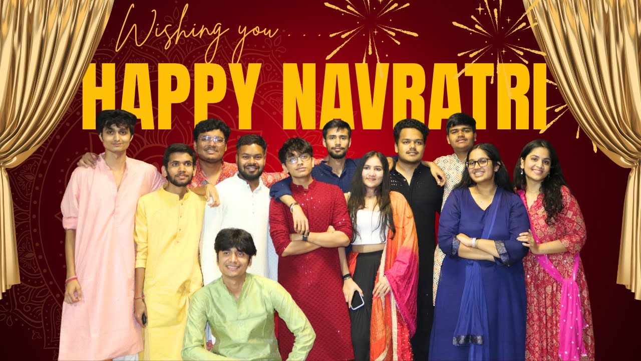 Grand Celebration of Vibrant Festival Navratri in Tbilisi, Georgia by Atmia | MBBS in Georgia