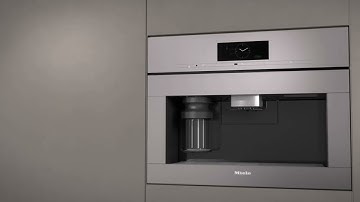 Built-in coffee machine CVA7000 - Changing the cleaning cartridge I Miele