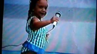 Tanisha at age of 3 performing Olga Tanon screenshot 5