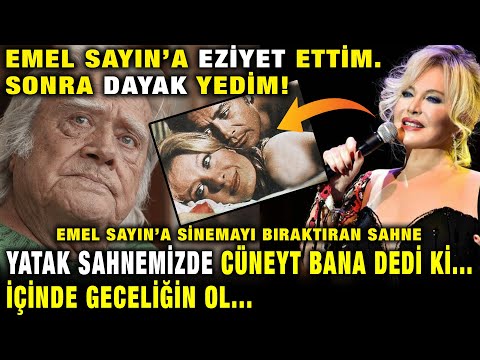 Emel Sayın Sinemayı Bıraktıran Sahneyi Anlattı! Yatak Sahnemizde Cüneyt Bana...