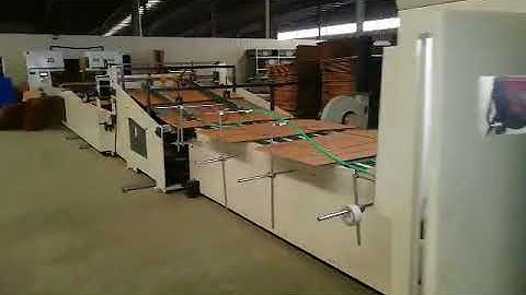 SP-GZD3200 Full Automatic Folder Gluer & Stitching Machine