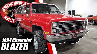 1984 Chevrolet Blazer K5 4X4 Restomod For Sale Vanguard Motor Sales #6131